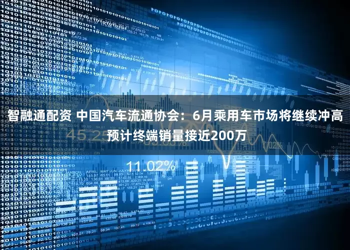 智融通配资 中国汽车流通协会：6月乘用车市场将继续冲高 预计终端销量接近200万