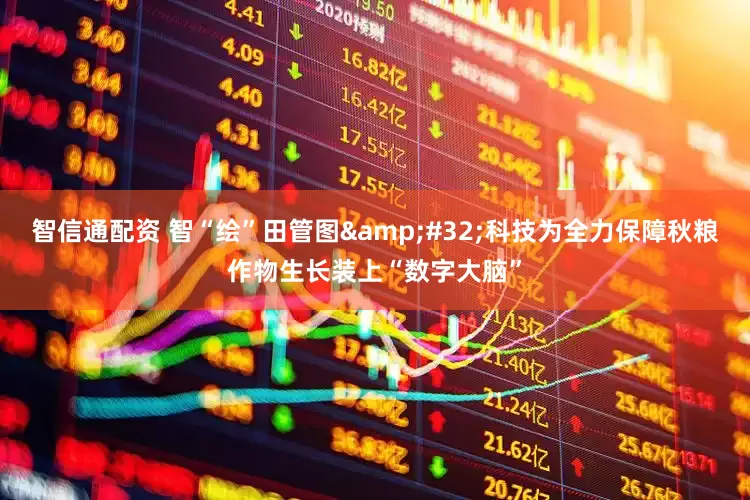 智信通配资 智“绘”田管图&#32;科技为全力保障秋粮作物生长装上“数字大脑”